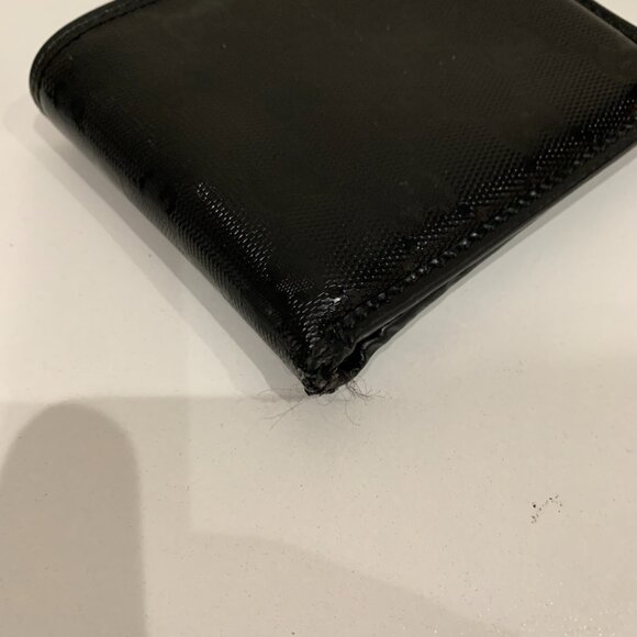 Gucci Black GG Imprime Bifold Wallet Sku#84194 (gently used, pocket peeling) - Picture 5 of 14